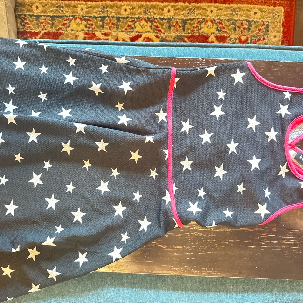 kidpik Blue and White Casual Dress